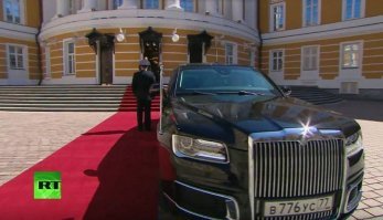 Новый российский лимузин для президента. Долгожданная премьера