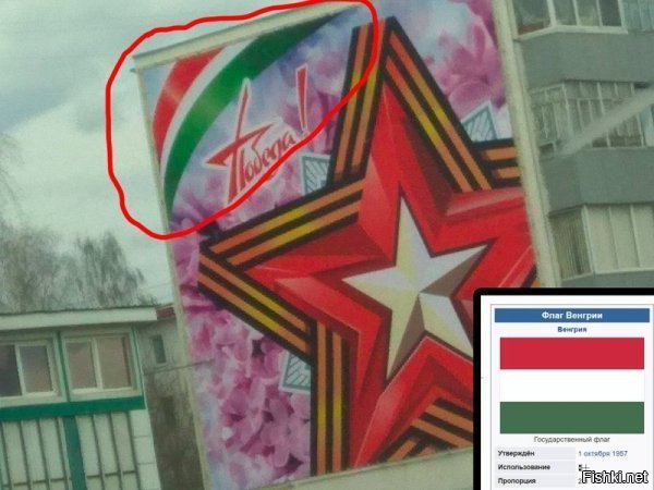 "В Челнах вообще использовали флаг Венгрии."


Ничего, что это флаг Татарстана?
"Д..ть" (с) Лавров