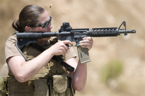 А это, сразу видно, стрелок-суперспециалист!