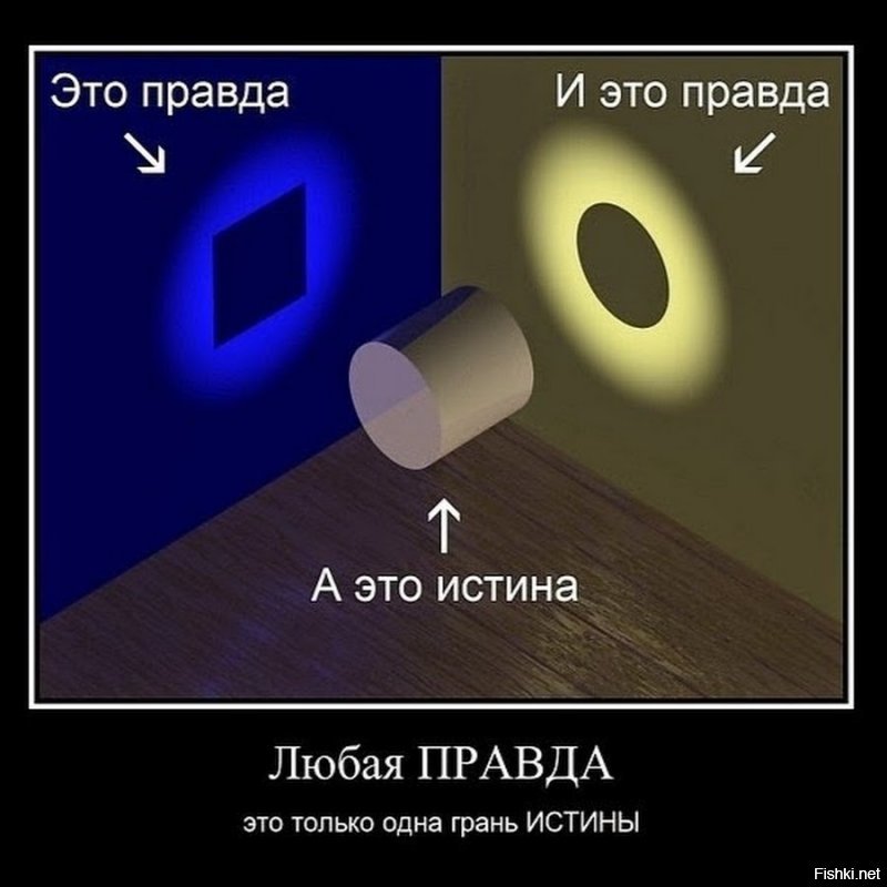 Истина где-то посередине!