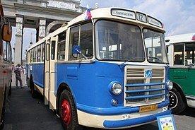А это мой любимый автобус - ЗиЛ-158