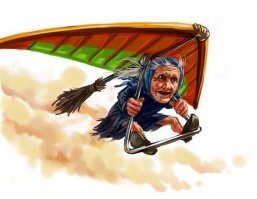 Не могла подвести и прыгнула… с парашютом в 80 лет