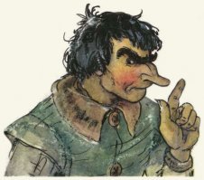 Урфин Джюс (от английского Orphan Jews - "безродные евреи" ) собирательный образ мирового еврейства, жаждущего господства над остальными народами.