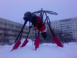 наши пока в фуфайках летают:)