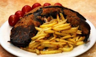 Спасение "подавившегося" черепахой сома