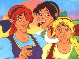 Одноглазка, двухглазка и трехглазка это сестры их сказки про Крошечку-Хаврошечку.