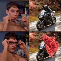 У вас фарш свежий? Да, только что на мотоцикле катался.