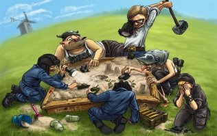 Ну так и юмор для тех кто играет в эту дрочильню!
Там же ни сюжета , ни диалогов.........простая незамысловатая  стрелялка. В неё прикольно пол месяца , месяц поиграть, ну как и любую сетевую стрелялку. Дальше ВСЁ деградируешь.