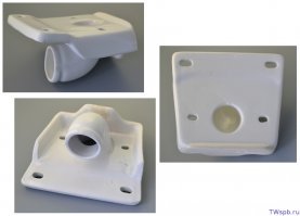 "Полочка", это вот такой девайс.  Унитазы без него называются "компакт".