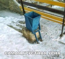 Красота по-американски: видео с плывущей мусоркой стало мемом
