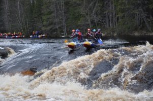 Укса (Уксунйоки) порог Розовый слон