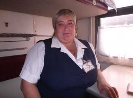 Сотрудницы железной дороги