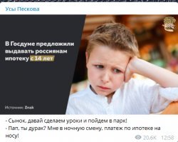 ЛДПР требует разрешить ипотеку с 14 лет