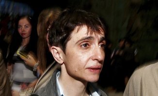 Вот он.Портрет типичной феминистки. Страшная и злобная мразь. Знакомьтесь. Чистопороднейшщая жидовка Маша Гессен.