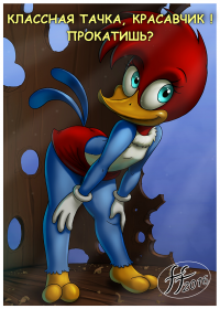 Птицы против электромобилей: дятел напал на Тэслу