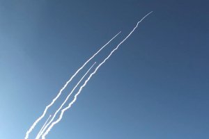 Юрий Долгорукий  22 мая произвел успешный залповый пуск четырех баллистических ракет  Булава