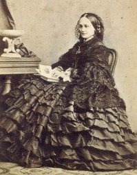 Наталия Николаевна Пушкина - Ланская (Гончарова) в возрасте 51 год  1863