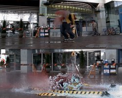 А в это время внизу...