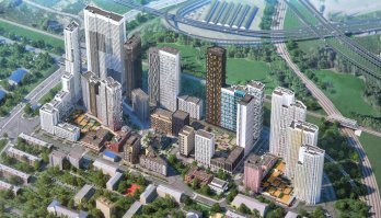 Москва. Мелькомбинат   4. Теперь вместо него строят вот этот кошмар на продажу.