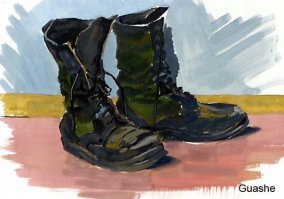 вот я как-то свои ботиночки внезапно нарисовал, тоже повседневность