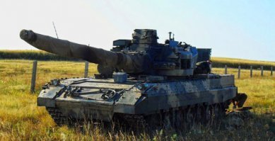 Т-95 (Объект 195), именно он, а не Объект 640 был прототипом Т-14. Именно тут были и X-образный двигатель, и полностью необитаемая башня (и 152-мм орудие до кучи).