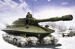 Тяжелый танк "Объект 279". 1957 год.