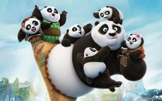 Гигантская панда родила двух «гигантских»  малышей