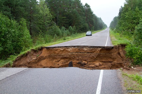 я еще одну дорогу в разрезе нашел