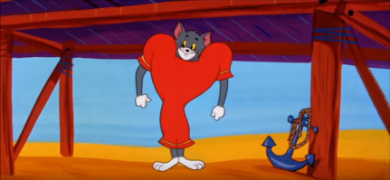 «Кот-качок» удивил пользователей сети