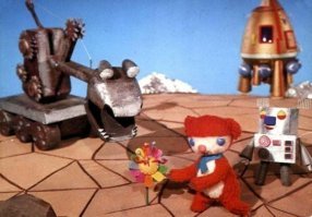 Бабай, мульт, про который ты говоришь, скорее всего "Коларгол, покоритель космоса". Но в нэте его нет.