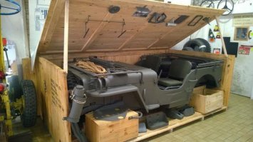 Willys MB Jeep "Виллис" в оригинальной упаковке.