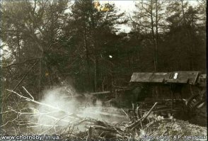 Эээ, вообще-то рыжий лес (участок леса изменивший окрас после выпадения радиации) - закатали в землю ещё к лету 1988. Упаковывали массив при помощи ИМР. Гореть он физически не может, так как покрыт спец составом и находится в траншеях на глубине 1 метра. Собственно из-за боязни пожара и неблагоприятной радиационной обстановки (сильно пересвечивал дорогу по которой техника к ЧАЭС шла.. так называемый прострел был), в те времена, наиболее загрязнённый участок был захоронен.
А то что леса в Чернобыле горят.. ну дык они каждый год там почти горят, впрочем как и везде.