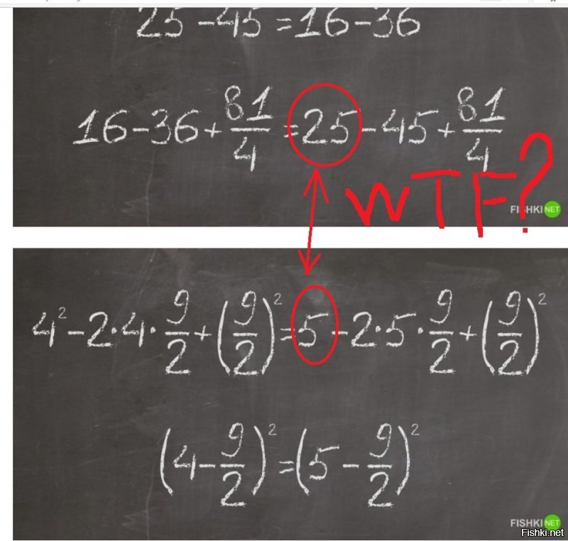 Доказательство того, что 2x2=5