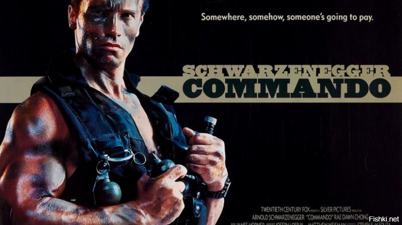 Всё верно. Ни на англоязычных плакатах, ни в интернете нет такого названия этого фильма, как "commandos". Так что откуда автор взял, что "коммандо" - это русское название "того времени" - ХЗ.