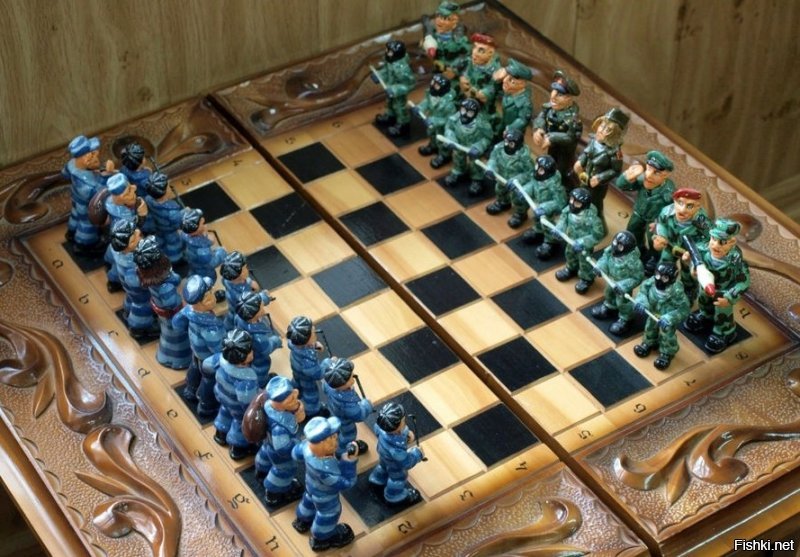 Тюремные шахматы!