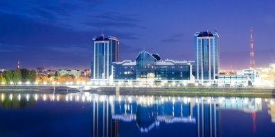 любой город по своему красив. вот моя Астрахань, например. Чем не красота