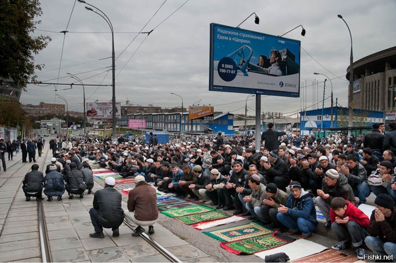 В истинно христианскрй Москве, такого конечно нет.