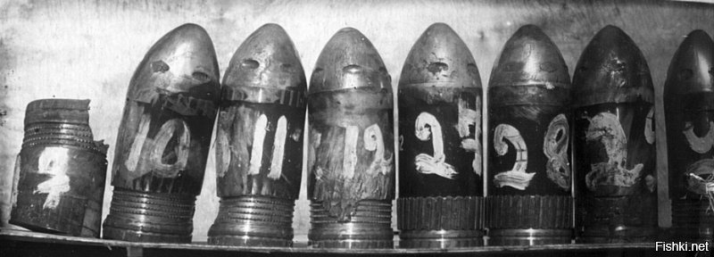 Фотки снарядов после попаданий в броню на испытаниях в Гороховце как бы демонстирируют. Это76 мм снаряды  М62 после попаданий по плите 100 мм.