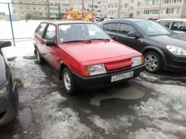 Решётка от экспортного автомобиля. У нас клюв другой был. Вот моя, для души.