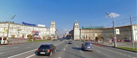 Площади Ленина в Норильске и Площадь Гагарина в Москве