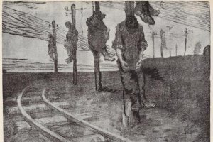 А тех кто не хотел брать бесплатную землю вешали.