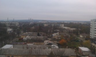 город Бендеры, вид на Суворовскую гору.