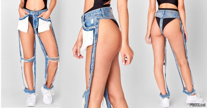 Дизайнеры выпустили джинсы за $600, которые надо носить без белья