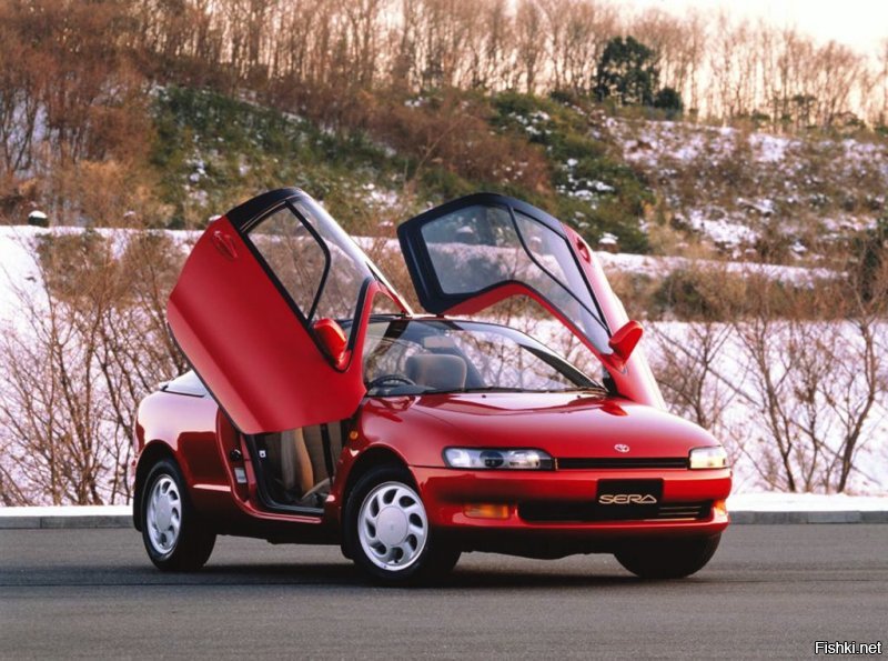 Toyota Sera
Была такая в 1997-м
1991 года.