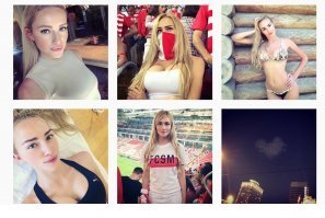 Вот девушка в краснобелом шарфе
За Спартак болеет. Фотка к ЧМ никакого отношения не имеет.
instagram.com/milky_noway