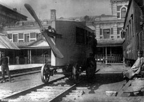 Аэровагон Абаковского 150 км/ч, 1921 год.