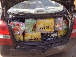 Мы так на корпоратив поехали.