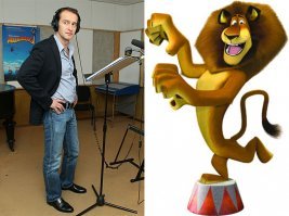 А еще в мультиках его голос.