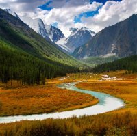 Ну тогда вот: Урал, Алтай