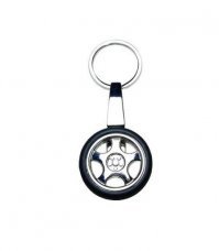 А у меня вот такой, с реально крутящимся колесом